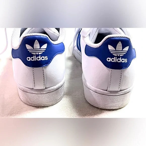 Kids Adidas Originals Superstar Sneakers Size 4.5 US - Picture 4 of 6